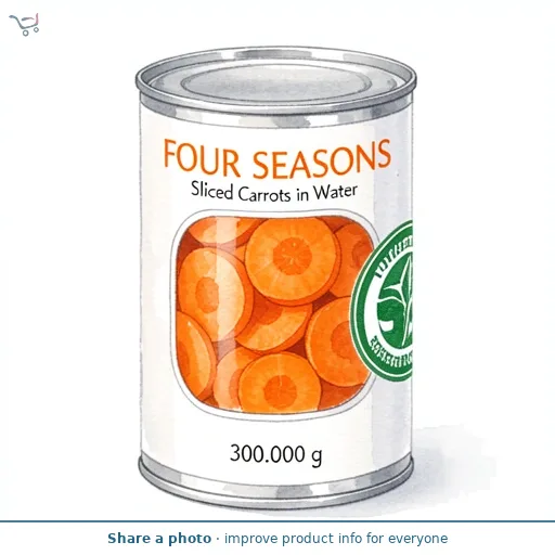 Sliced Carrots in Water