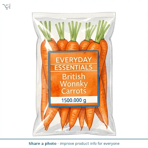 British Wonky Carrots