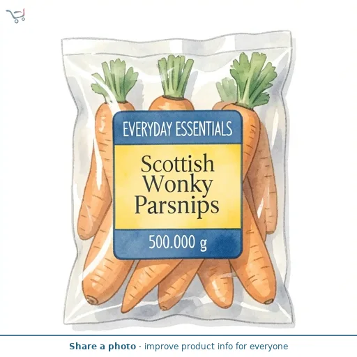 Scottish Wonky Parsnips