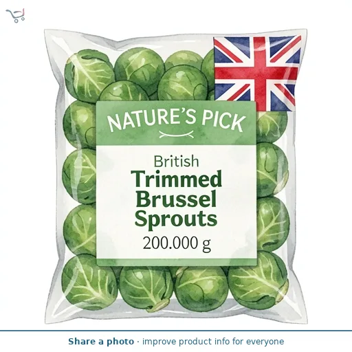 British Trimmed Brussel Sprouts
