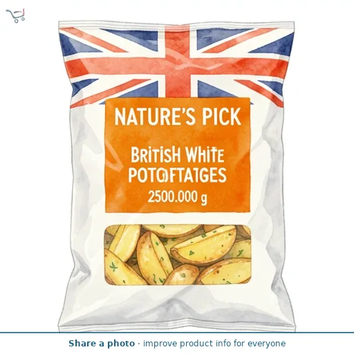 British  White Potatoes
