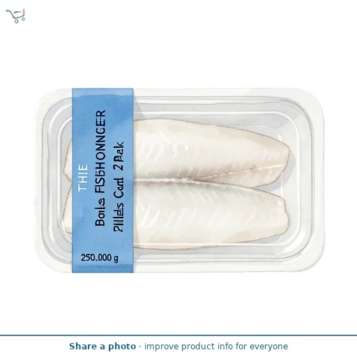 Boneless Cod Fillets 2 Pack
