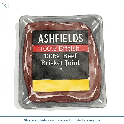 100% British Beef Brisket Joint