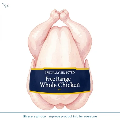 Free Range Corn Fed Whole Chicken