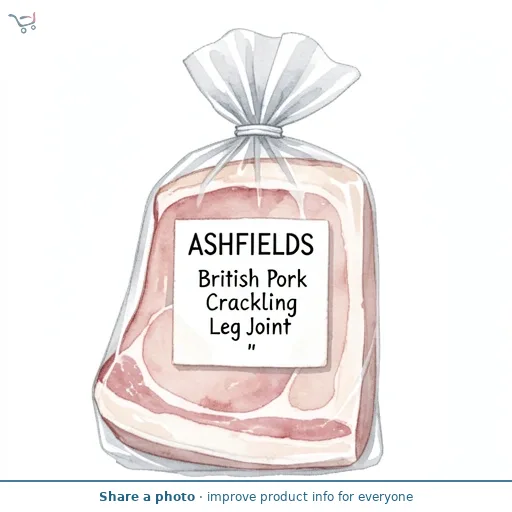 British Pork Crackling Leg Joint