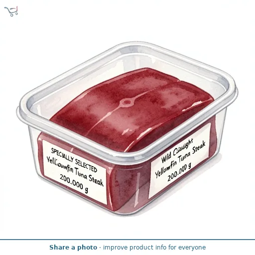 Wild Caught Yellowfin Tuna Steak