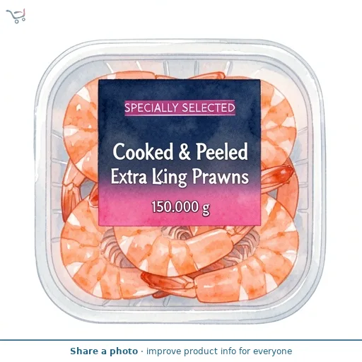 Cooked & Peeled Extra Large King Prawns