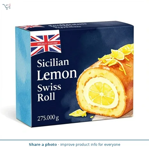 Sicilian Lemon Swiss Roll