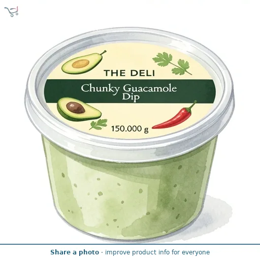 Chunky Guacamole Dip