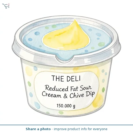 Reduced Fat Sour Cream & Chive Dip