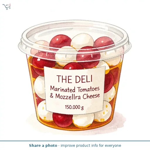 Marinated Tomatoes & Mozzarella Cheese