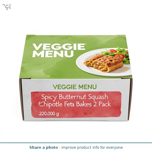 Spicy Butternut Squash & Chipotle Feta Bakes 2 Pack