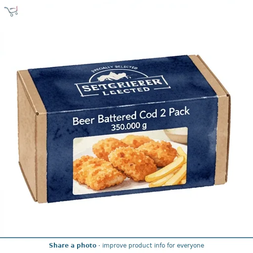 Beer Battered Cod 2 Pack