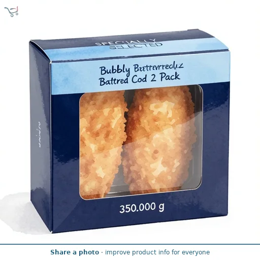 Bubbly Battered Cod 2 Pack
