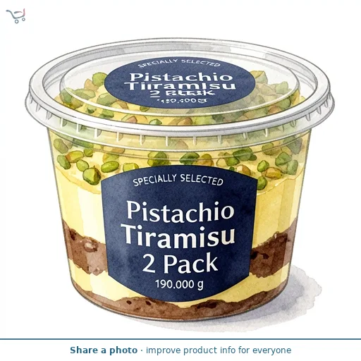 Pistachio Tiramisu 2 Pack