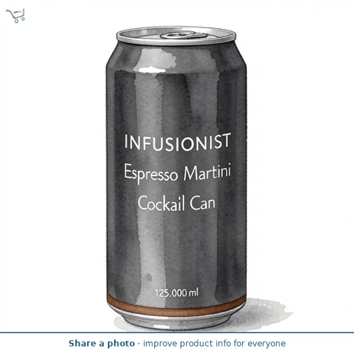 Espresso Martini Cocktail Can