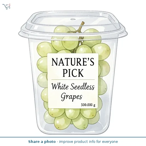 White Seedless Grapes