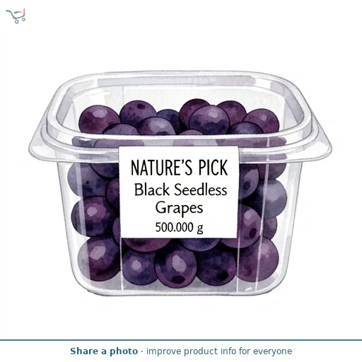 Black Seedless Grapes