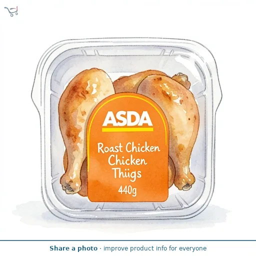 ASDA Roast Chicken Thighs 440g