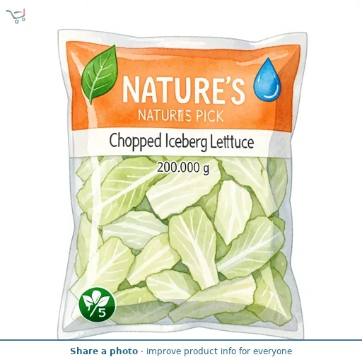 Chopped Iceberg Lettuce
