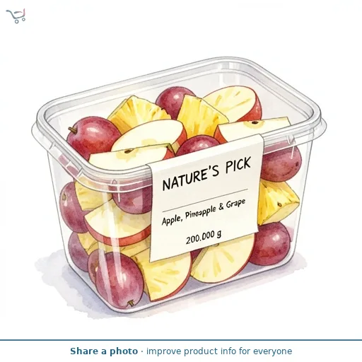 Apple, Pineapple & Grape