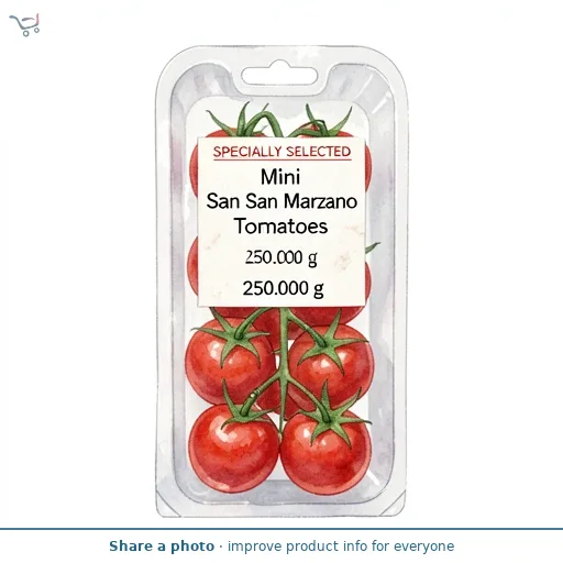 Mini San Marzano Tomatoes