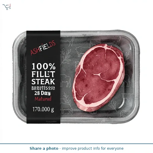 100% British Fillet Steak 28 Day Matured