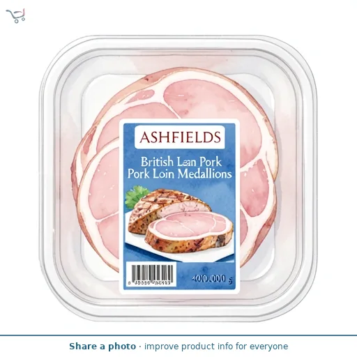 British Lean Pork Loin Medallions