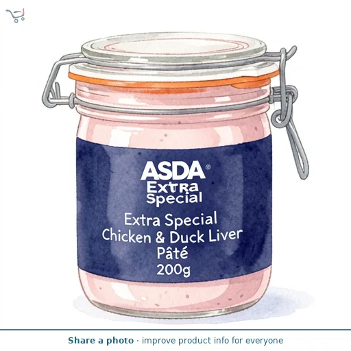 ASDA Extra Special Extra Special Chicken & Duck Liver Pâté 200g