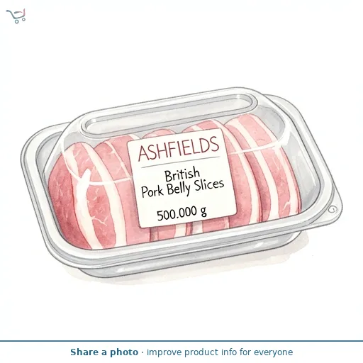 British Pork Belly Slices