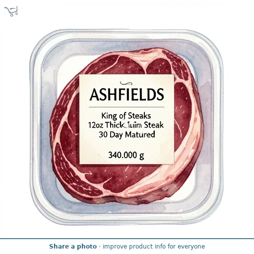 King of Steaks 12oz Thick Cut Sirloin Steak 30 Day Matured