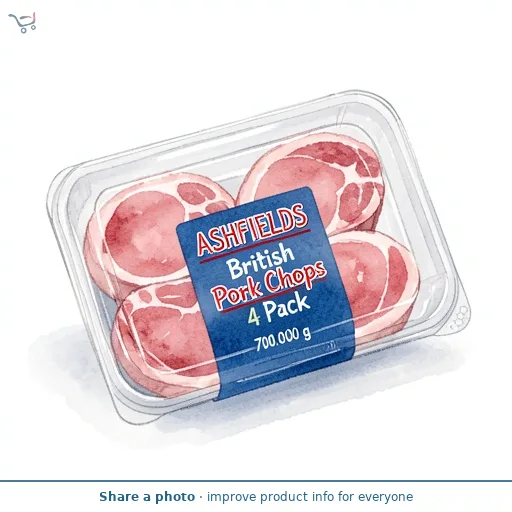 British Pork Chops 4 Pack
