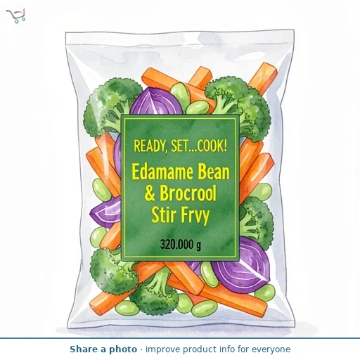 Edamame Bean & Broccoli Stir Fry