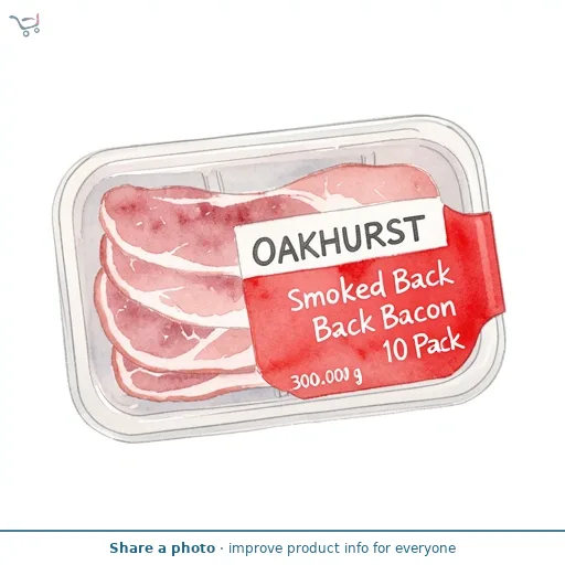 Smoked Back Bacon 10 Pack