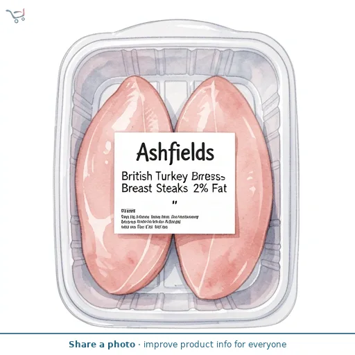 British Turkey Breast Steaks 2% Fat