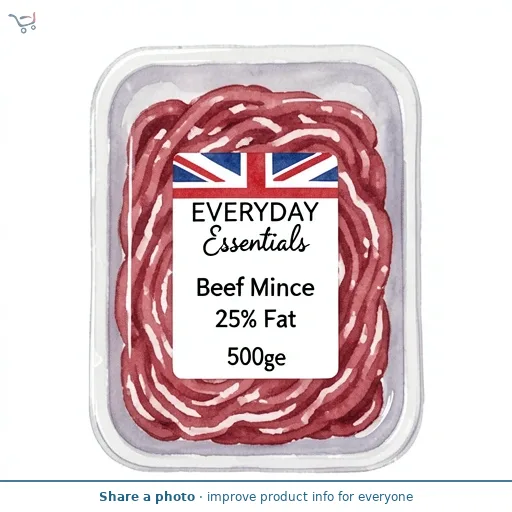 Beef Mince 25% Fat