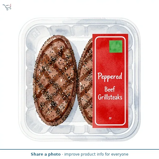 Peppered Beef Grillsteaks