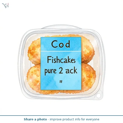 Cod Fishcakes 2 Pack