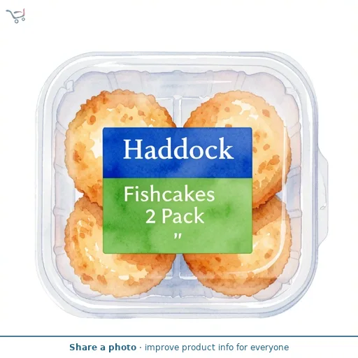 Haddock Fishcakes 2 Pack