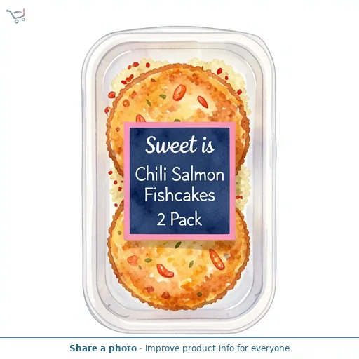 Sweet Chilli Salmon Fishcakes 2 Pack
