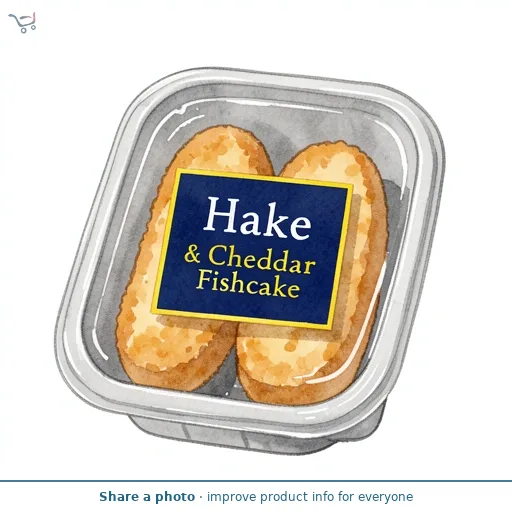 Hake & Cheddar Fishcake