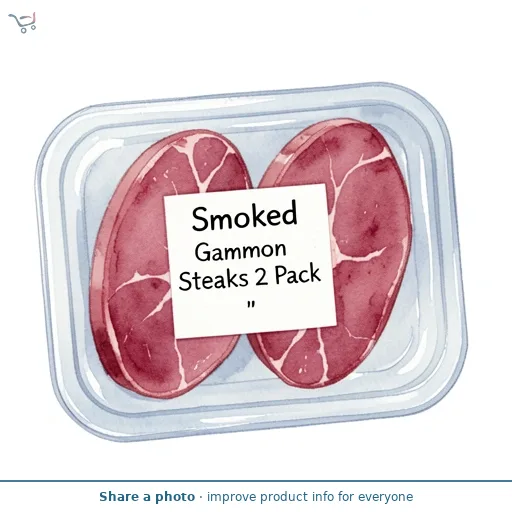 Smoked Gammon Steaks 2 Pack