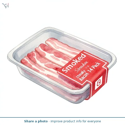 Smoked Streaky Bacon 14 Pack