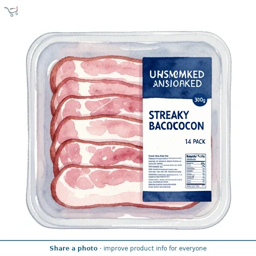 Unsmoked Streaky Bacon 14 Pack