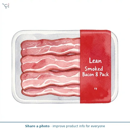Lean Smoked Bacon 8 Pack