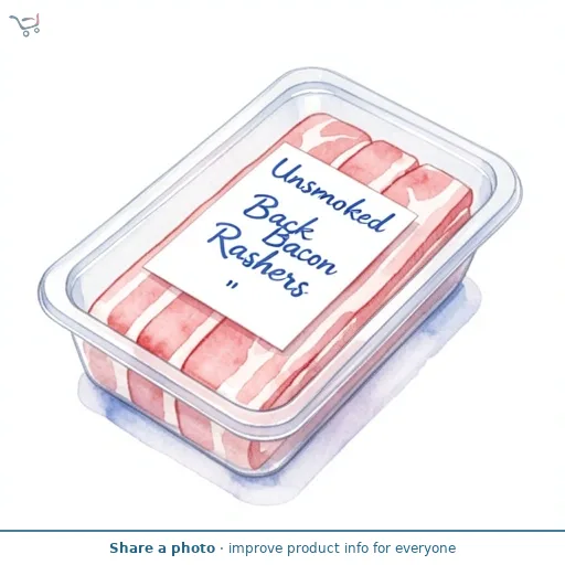 Unsmoked Back Bacon Rashers