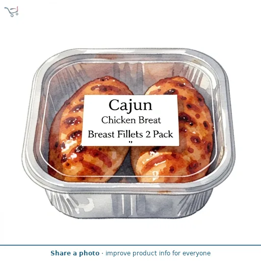 Cajun Chicken Breast Fillets 2 Pack