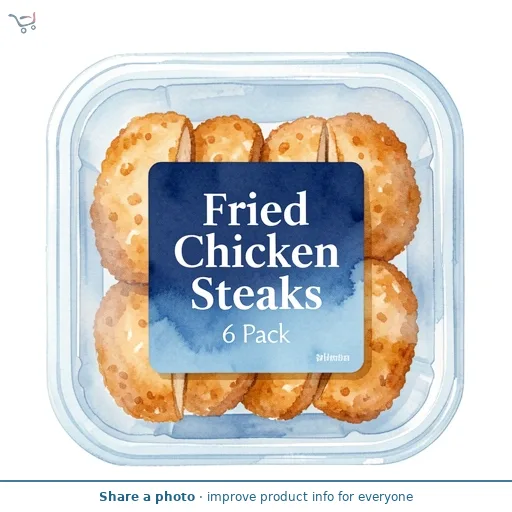 Southern Fried Chicken Steaks 6 Pack