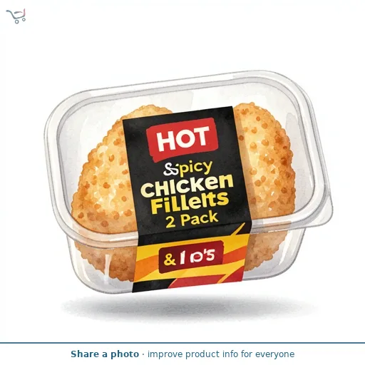 Hot & Spicy Chicken Fillets 2 Pack