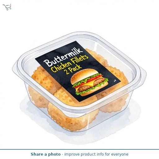 Buttermilk Chicken Fillets 2 Pack